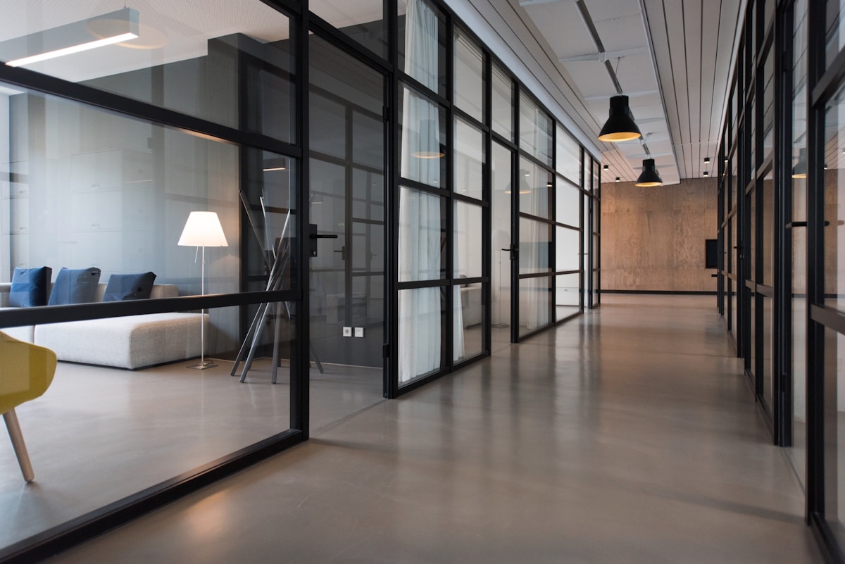 Modern professional office interior